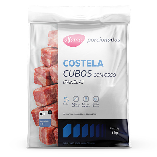 Costela Cubos <span>com osso (panela)</span>