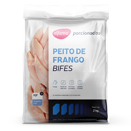 Peito de Frango Bifes 130g