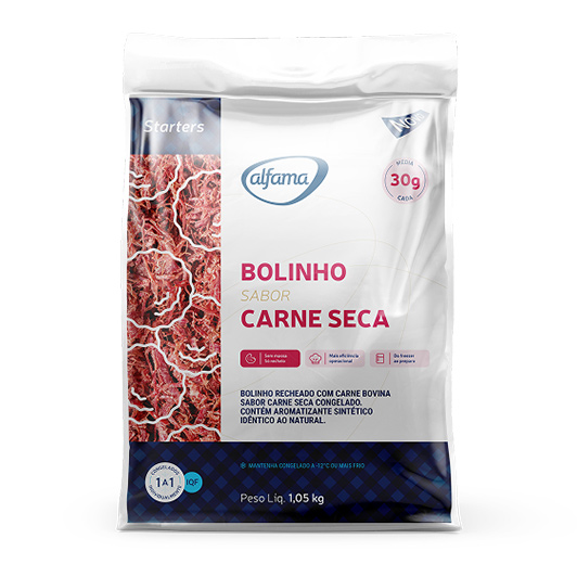 Bolinho de Carne Seca